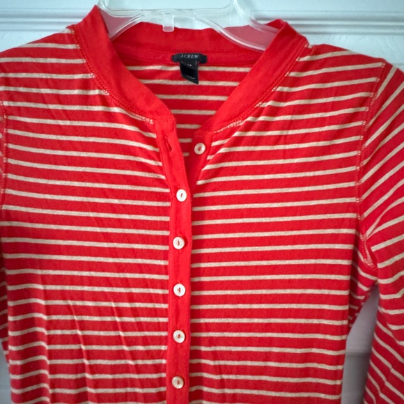 J. Crew Candy-Striped Onesie Union Suit Pajamas - Picture 3 of 4